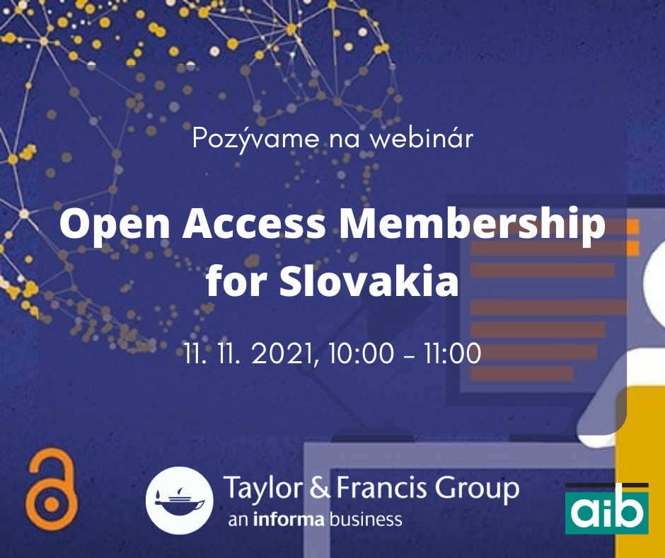 Open Access Membership for Slovakia-webinár