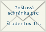 Poštová schránka pre študentov TU.
