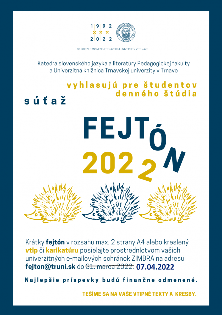 Fejtón 2022