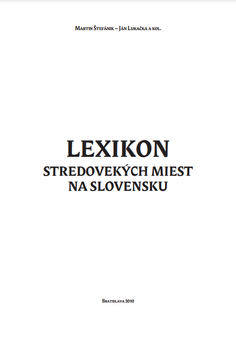 Lexikon stredovekých miest na Slovensku