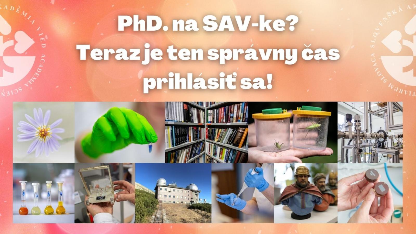 SAV predstavuje témy doktorandského štúdia pre rok 2022/2023