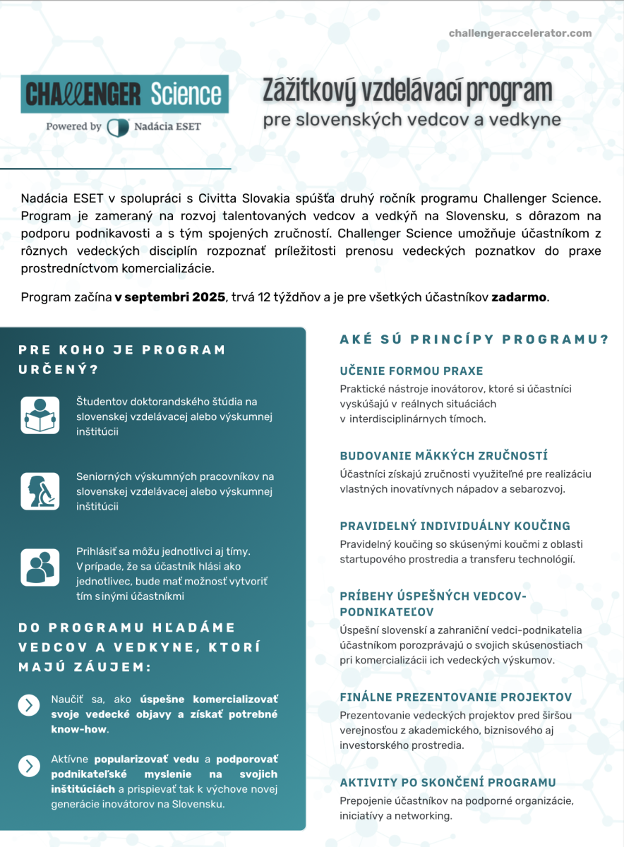 Challenger Science 2025