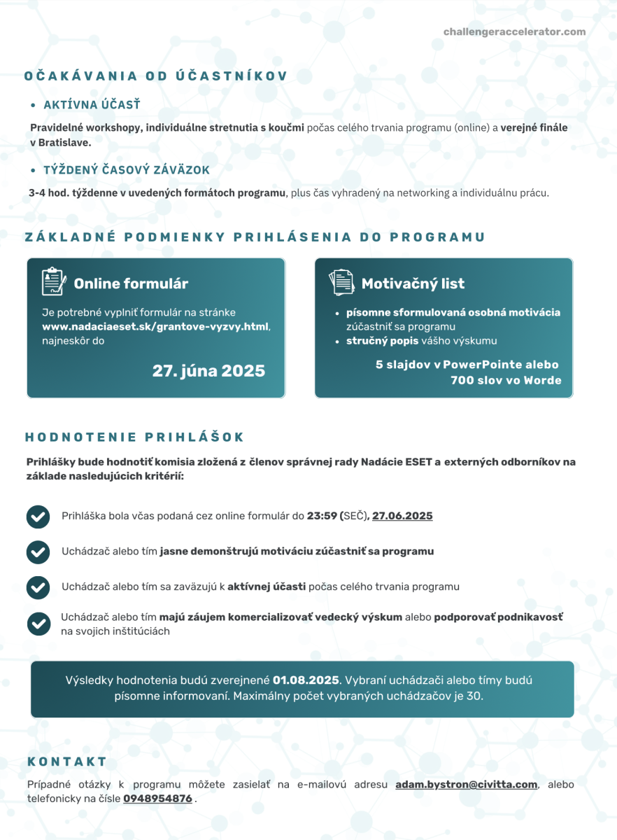 Challenger Science 2025