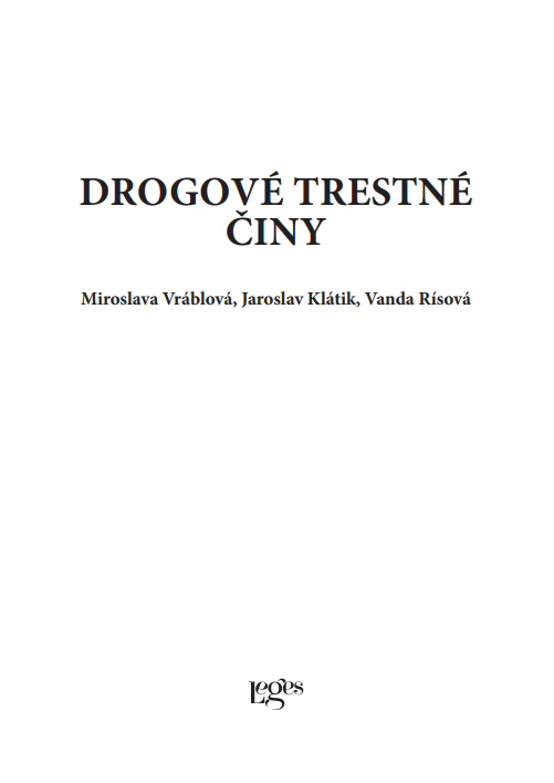 Drogové trestné činy