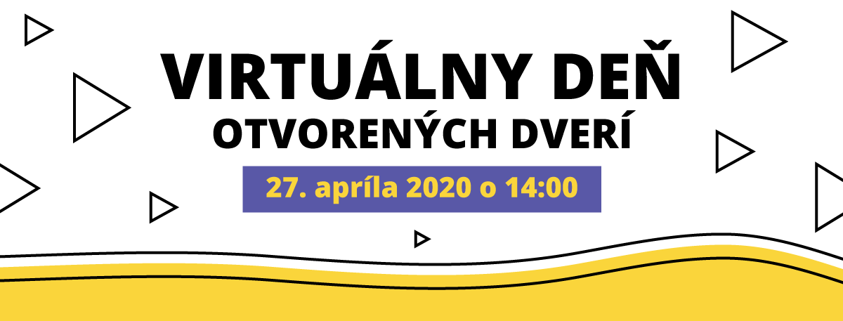 trnavská univerzita virtuálny deň otvorených dverí 2020