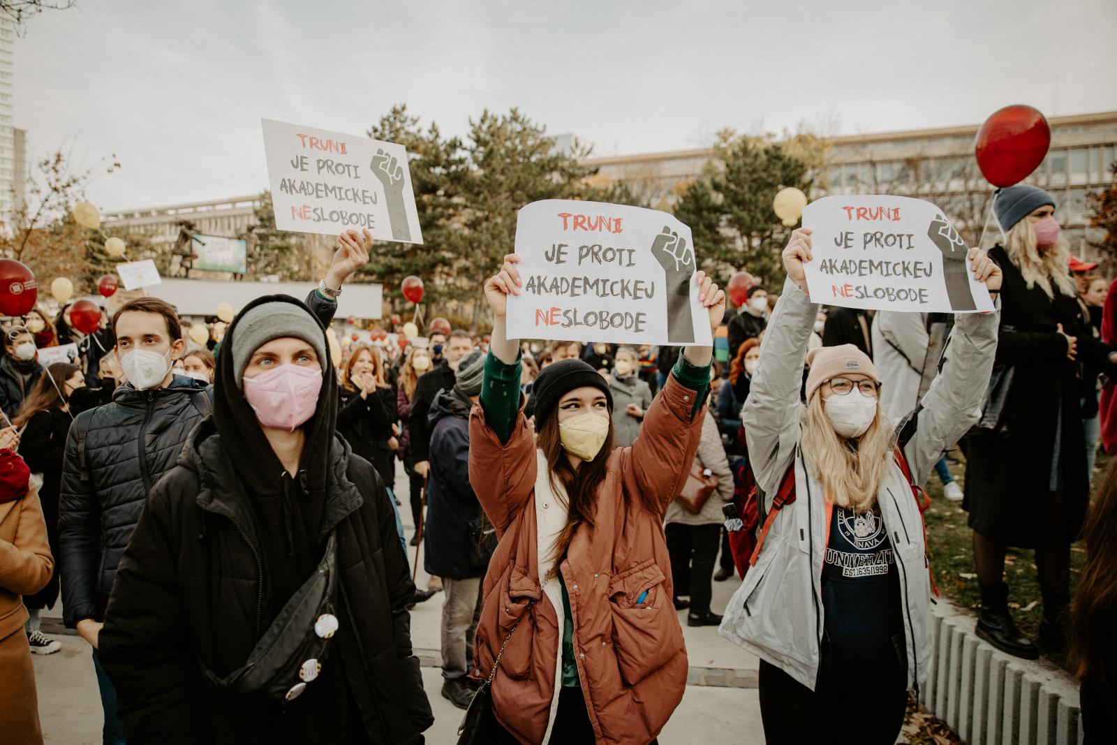 Protest za slobodné vysoké školy