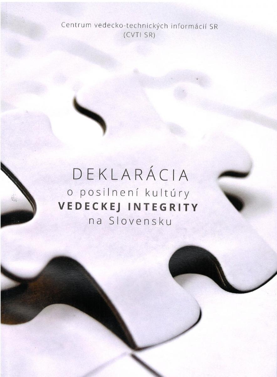 Deklarácie o posilnení kultúry vedeckej integrity na Slovensku
