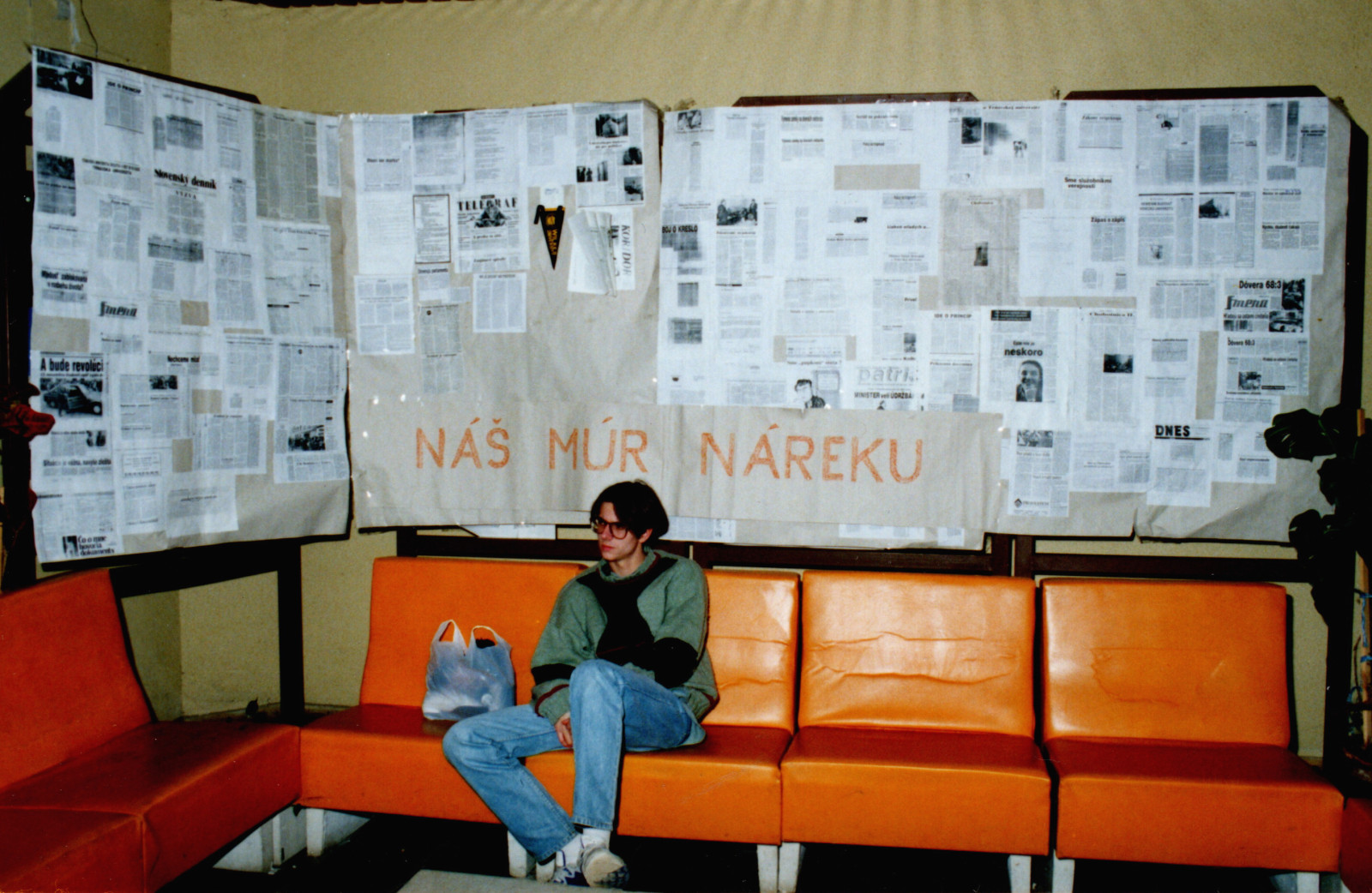 študenti trnavskej univerzity 1992
