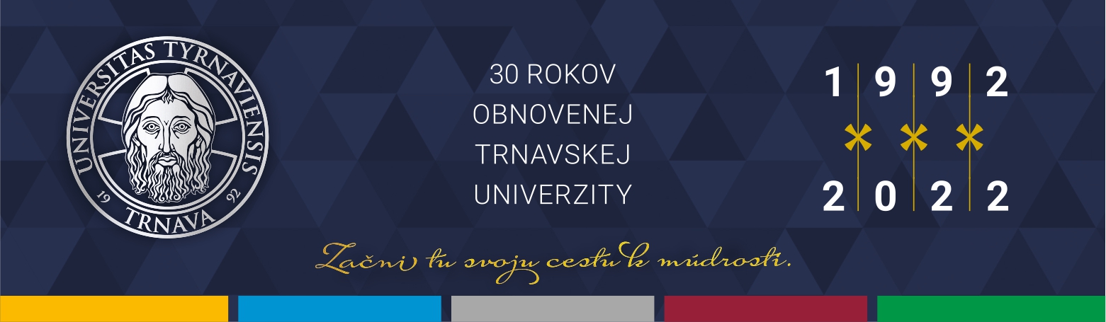 trnavska univerzita 30 rokov