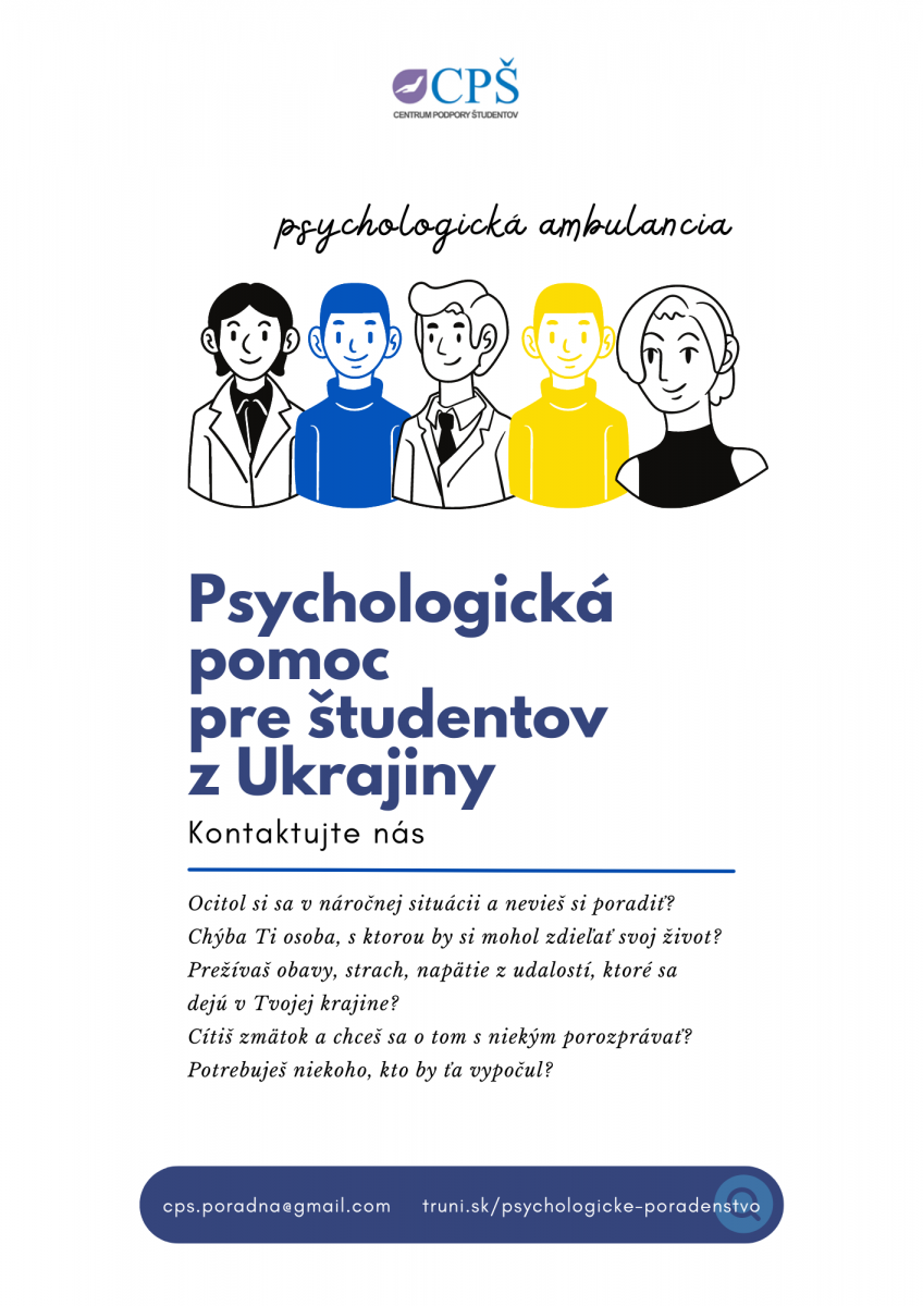 psychologická pomoc ukrajina