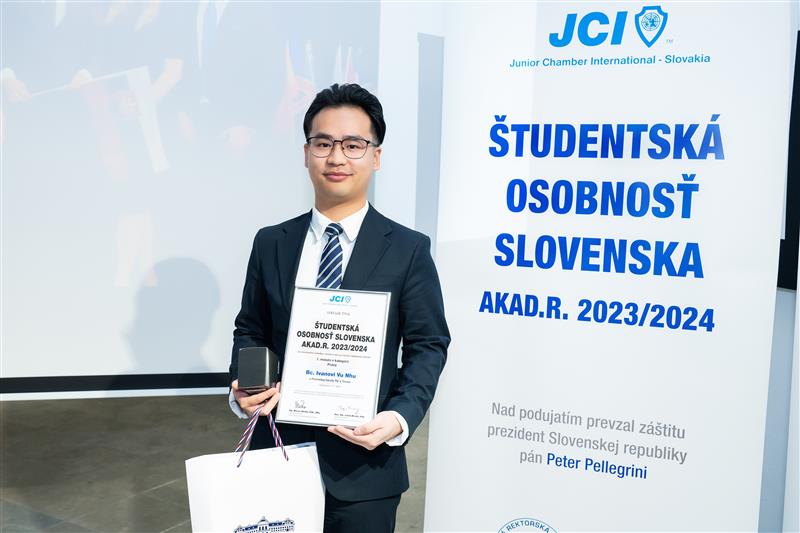 Ivan Vu Nhu, Študentská osobnosť Slovenska