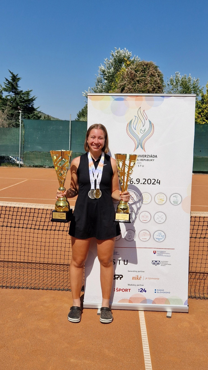 slávka mihálová, tenis, trnavská univerzita, univerzitný šport, univerziáda