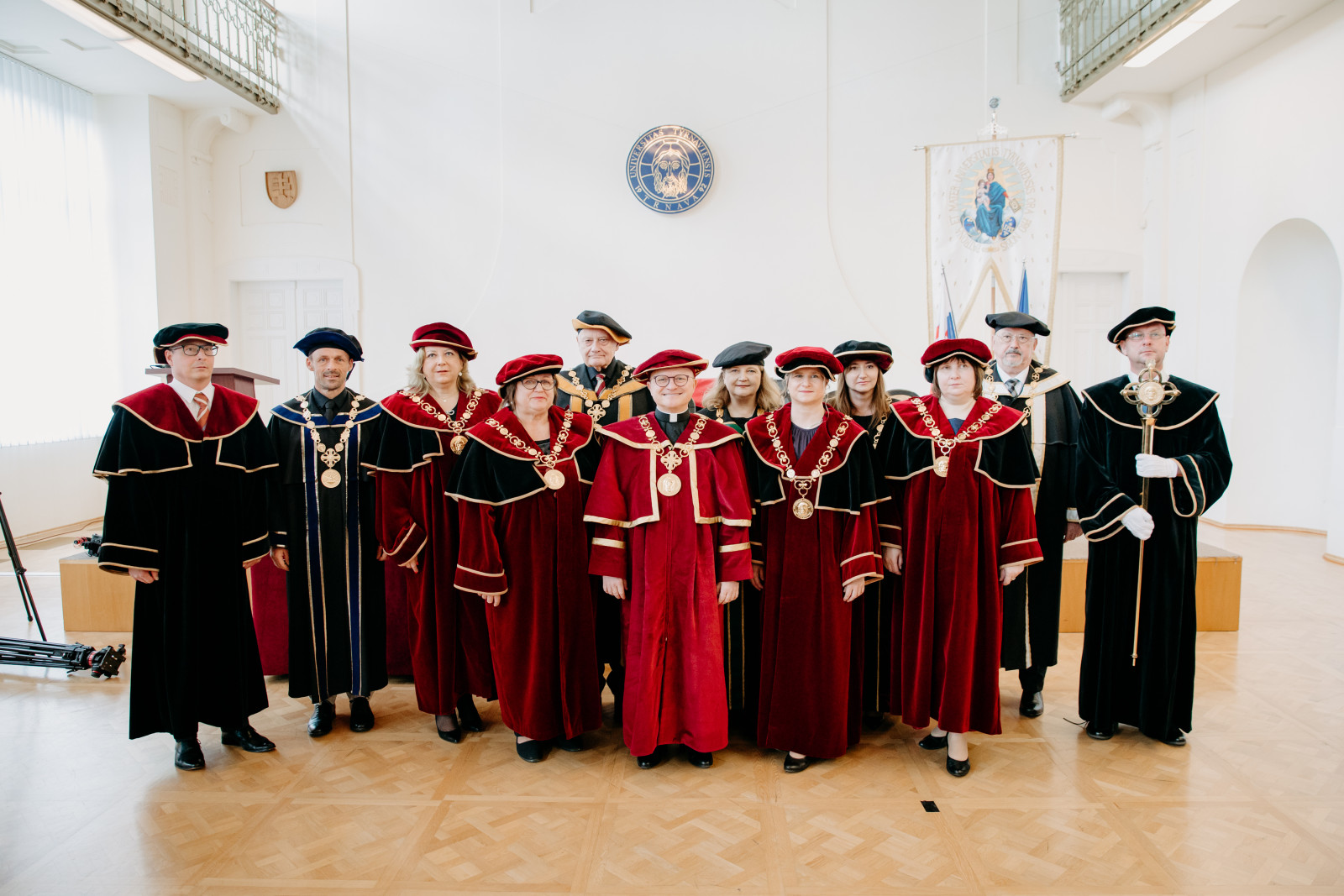 inaugurácia rektora Trnavskej univerzity, Trnava, marec 2025, Miloš Lichner