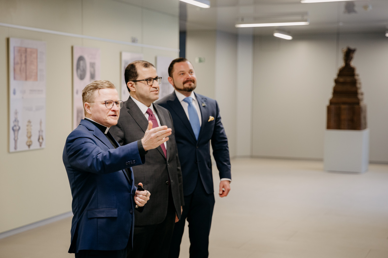 prof. Miloš Lichner s veľvyslancom Jordánskeho hášimovského kráľovstva