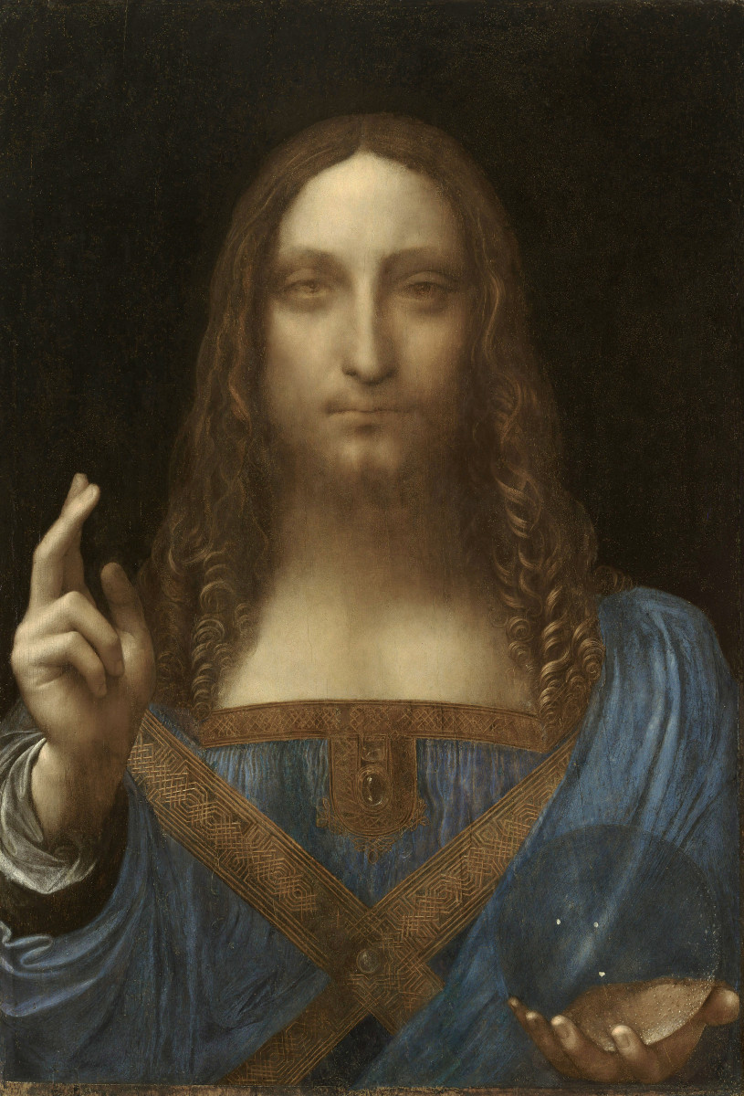 leonardo salvator mundi