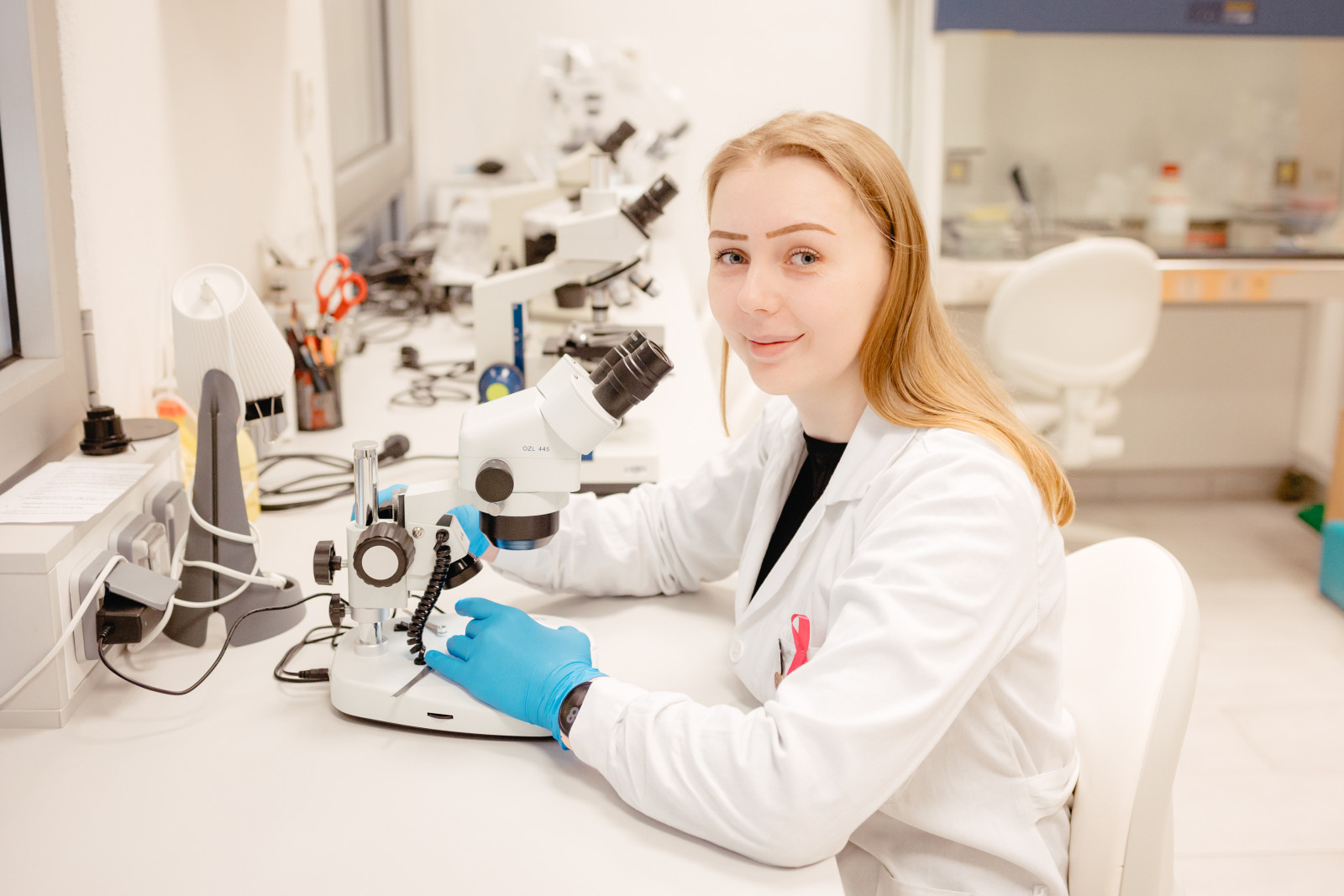 Hockicková Patrícia, laboratórne a vyšetrovacie metódy, Trnavská univerzita, foto Barbora Likavská