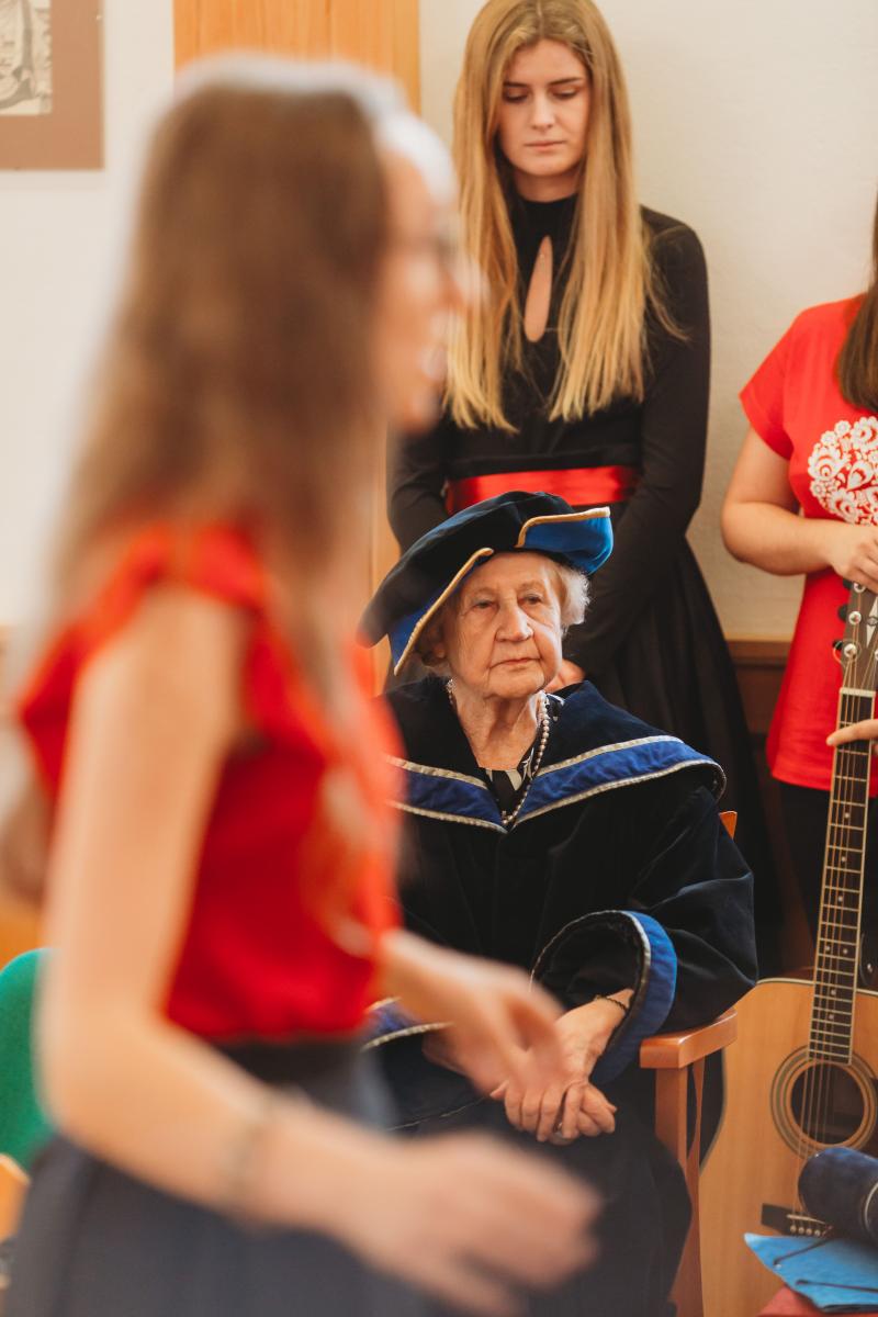 profesorka Mária Novotná