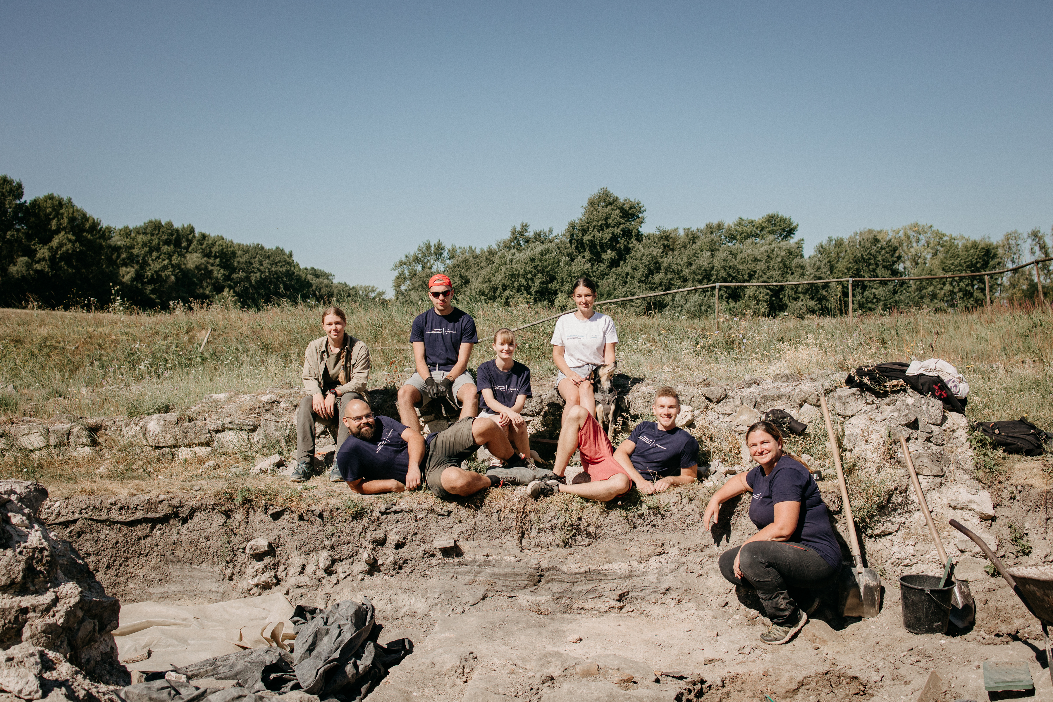 letná škola archeológie v Iži (foto Barbora Likavská)
