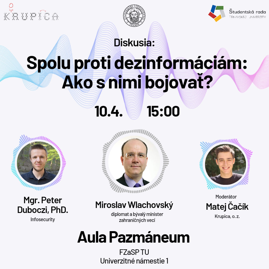 Spolu proti dezinformáciám: Ako s nimi bojovať?