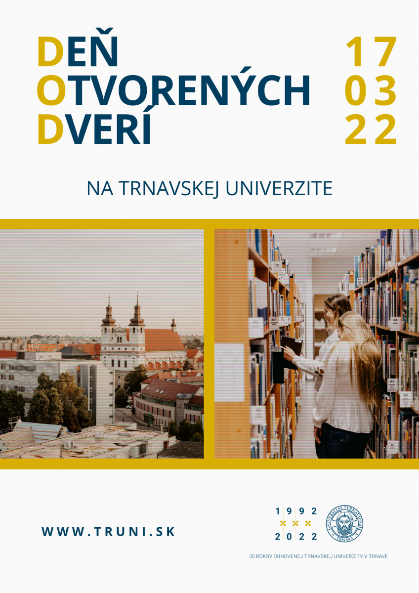 Deň otvorených dverí na Trnavskej univerzite