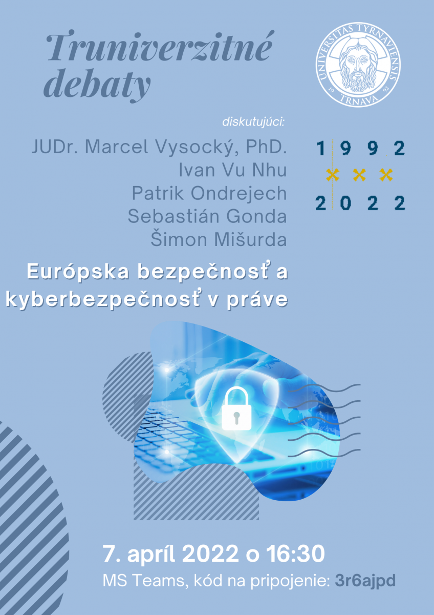 Európska bezpečnosť a kyberbezpečnosť v práve