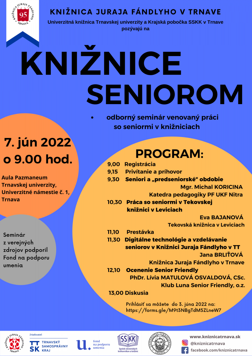 Knižnice seniorom