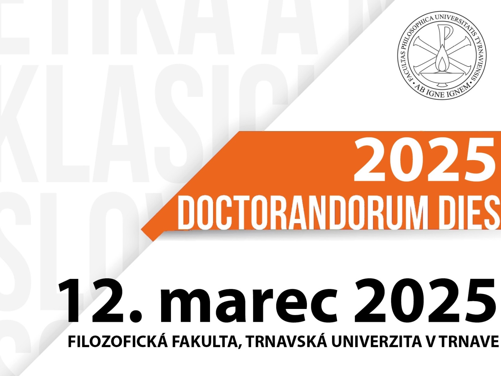Doctorandorum dies 2025