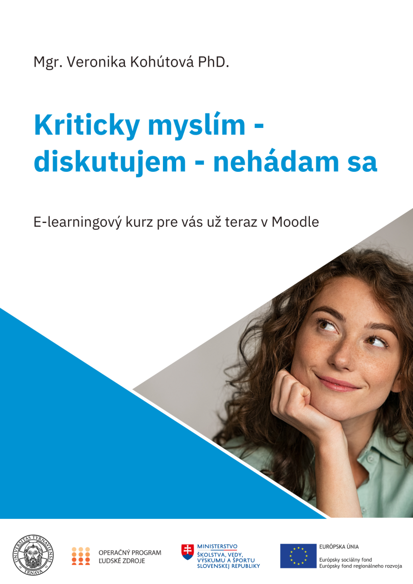 Kriticky myslím -  diskutujem - nehádam sa