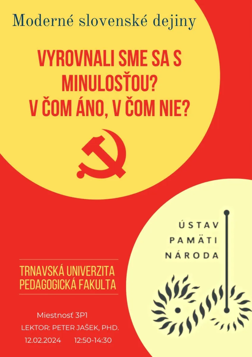 Vyrovnali sme sa s minulosťou?