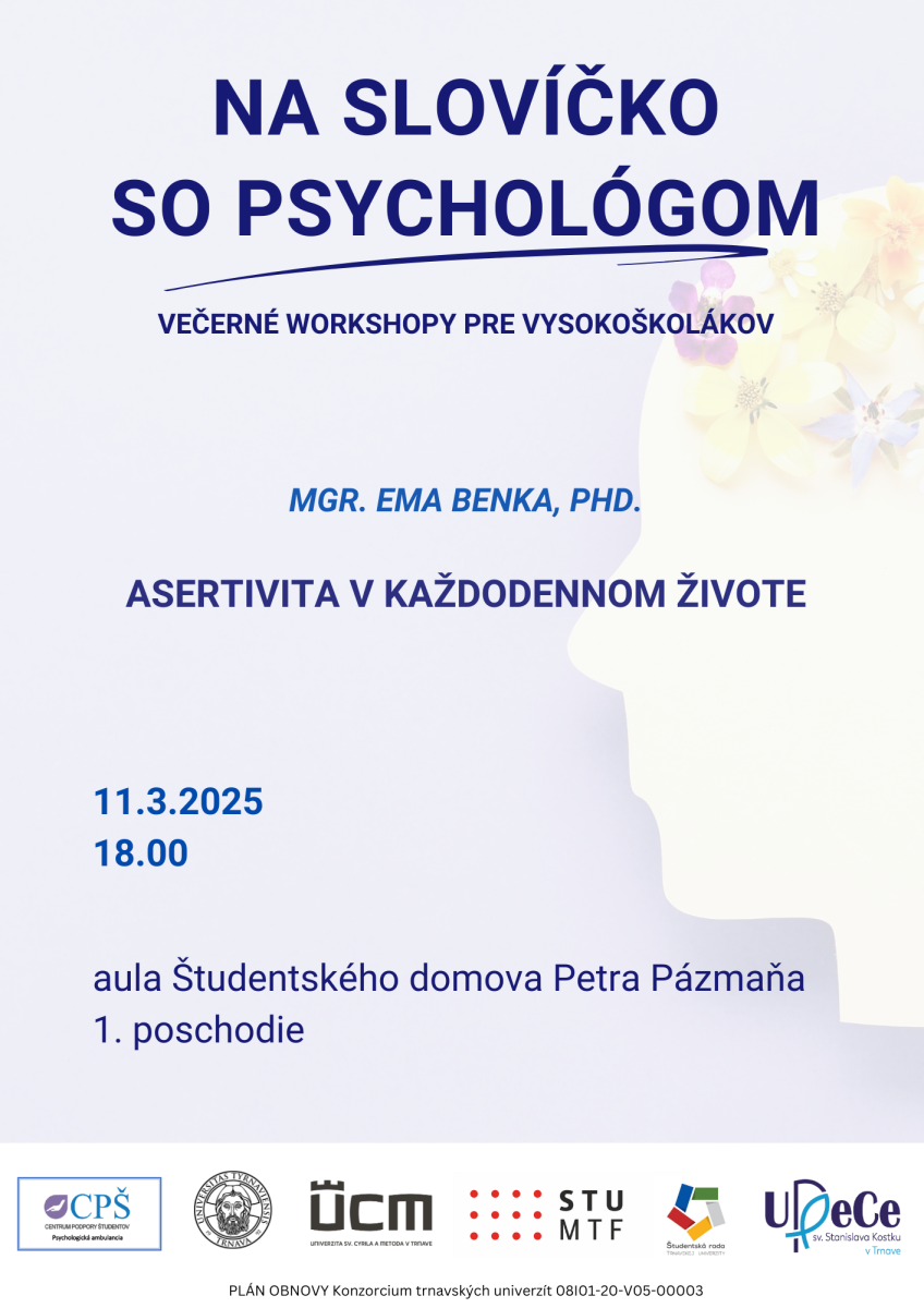 Na slovíčko so psychológom