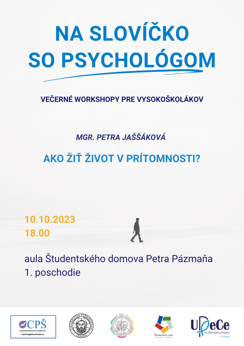 Na slovíčko so psychológom