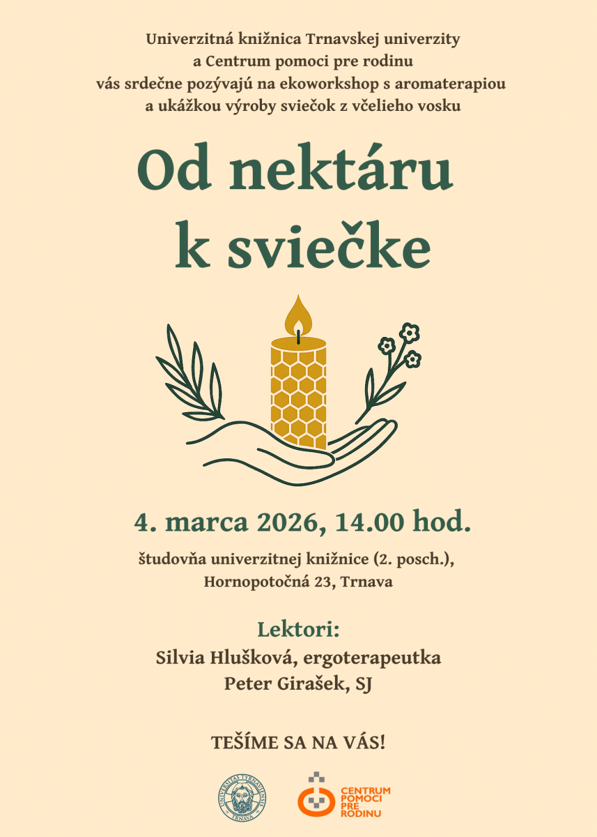 Od nektáru k sviečke