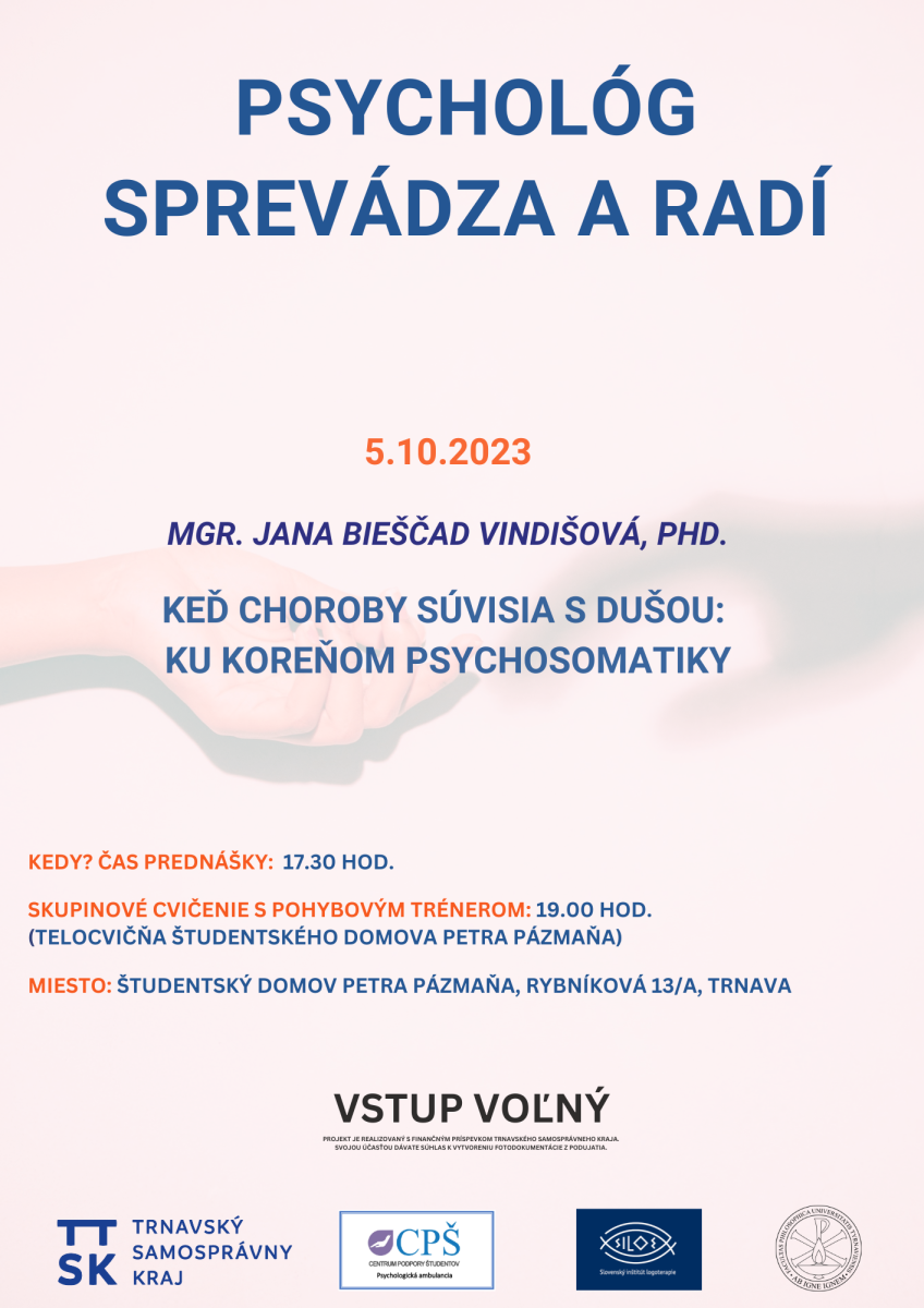 Psychológ sprevádza a radí