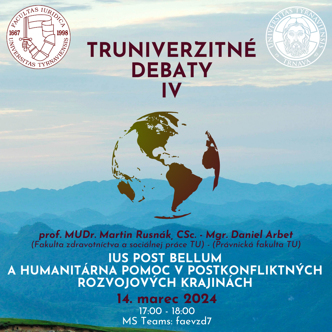 Truniverzitné debaty IV.