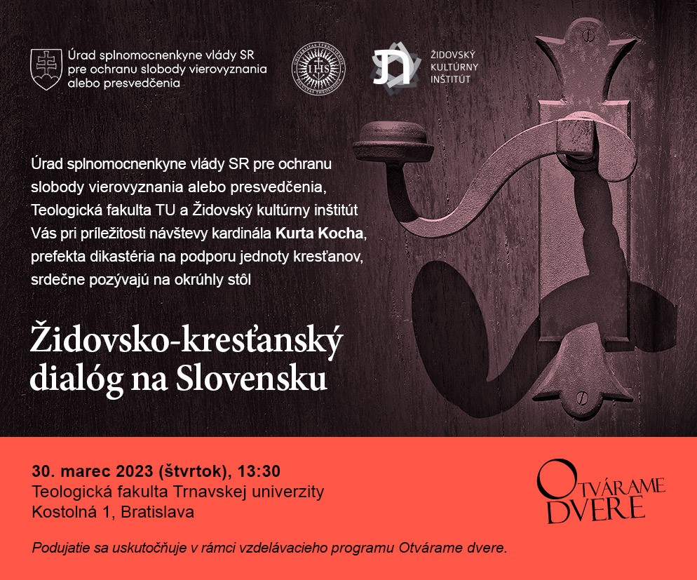 Židovsko-kresťanský dialóg na Slovensku