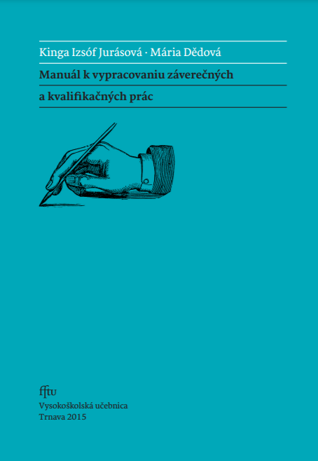 Manuál k vypracovaniu záverečných a kvalifikačných prác