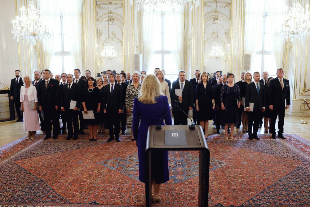 vymenovanie nových profesorov, zdroj foto: prezident.sk