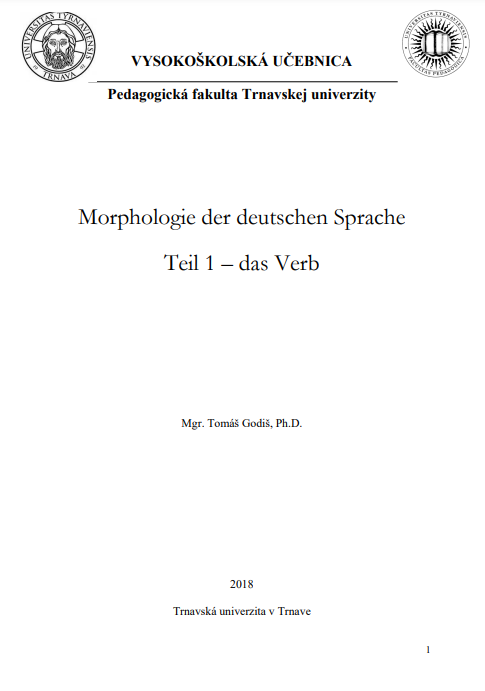 Morphologie der deutschen Sprache