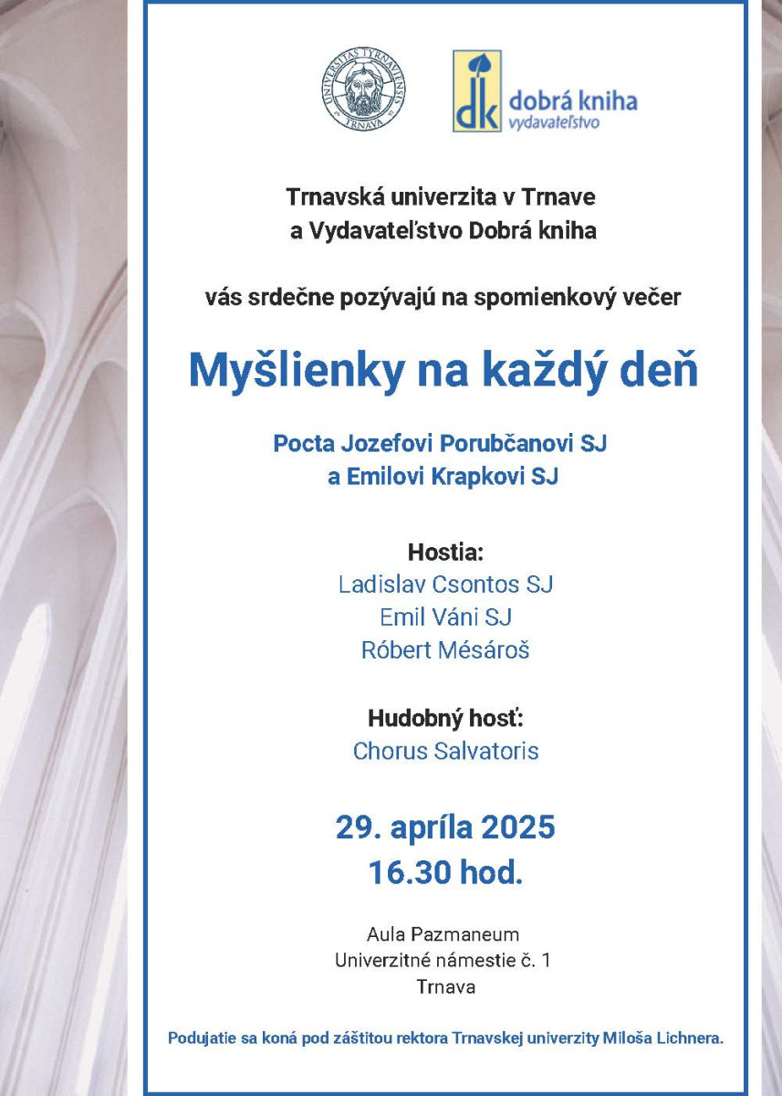 pozvánka - Myšlienky na každý deň