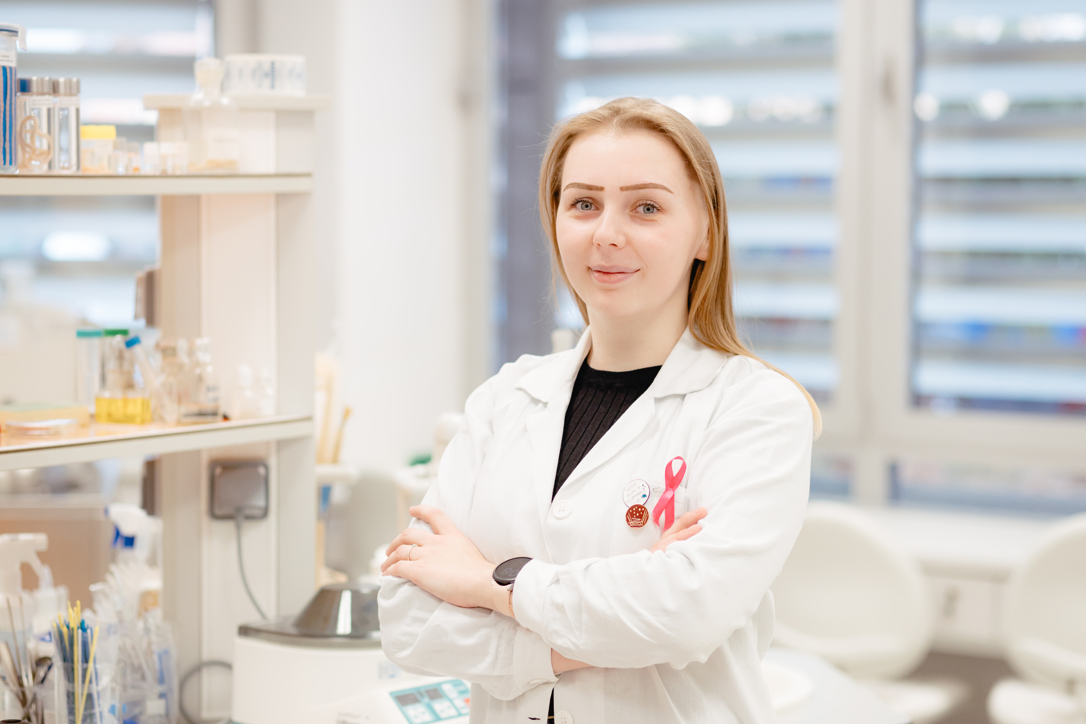 Hockicková Patrícia, laboratórne a vyšetrovacie metódy, Trnavská univerzita, kam po strednej, foto Barbora Likavská