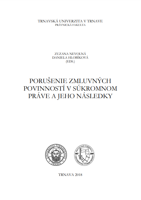 Porušenie zmluvných povinností v súkromnom práve a jeho následky