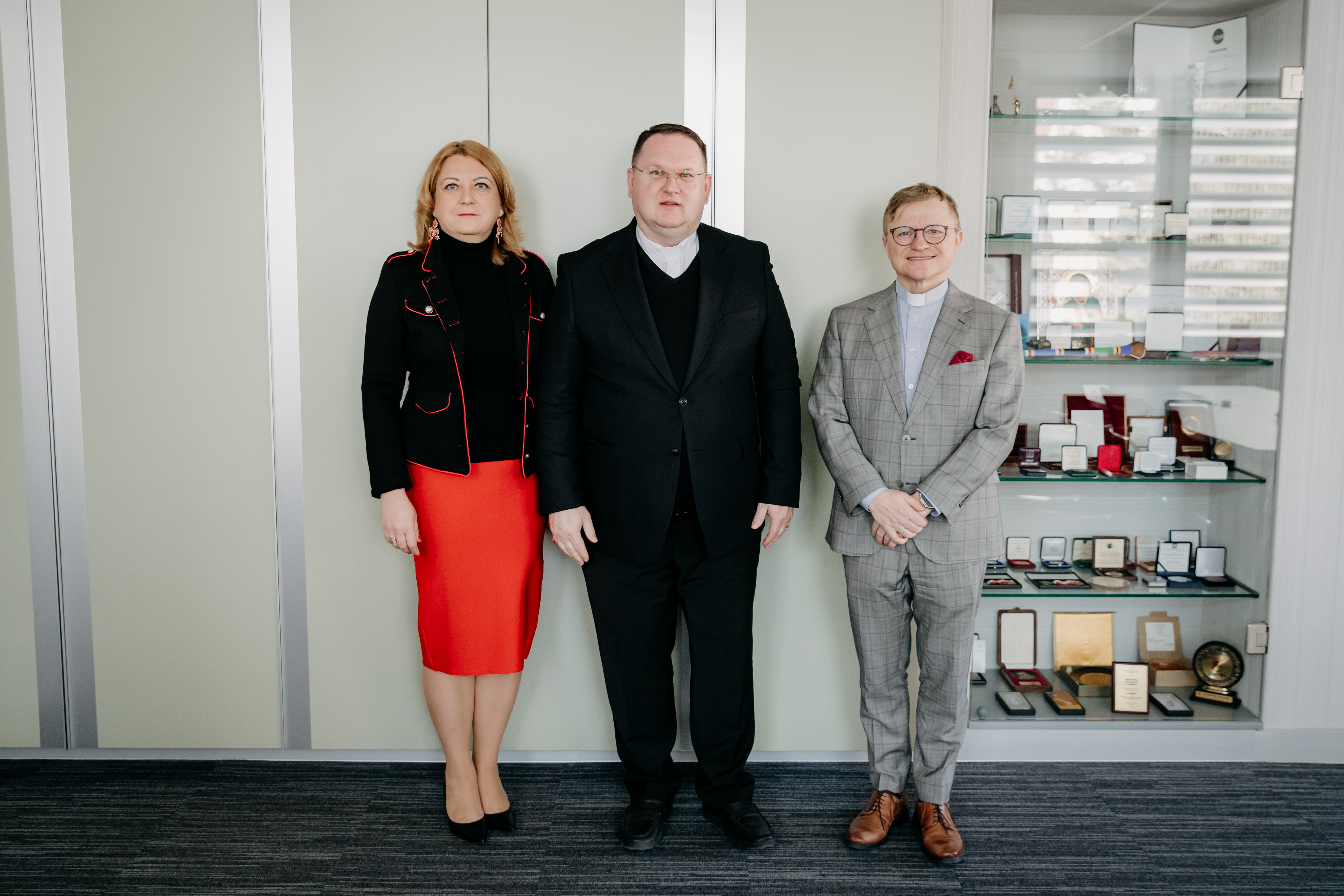 Medzinárodná spolupráca: návšteva rektora slovenského ústavu a kolégia v Ríme