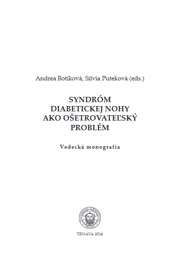 Syndróm diabetickej nohy ako ošetrovateľský problém