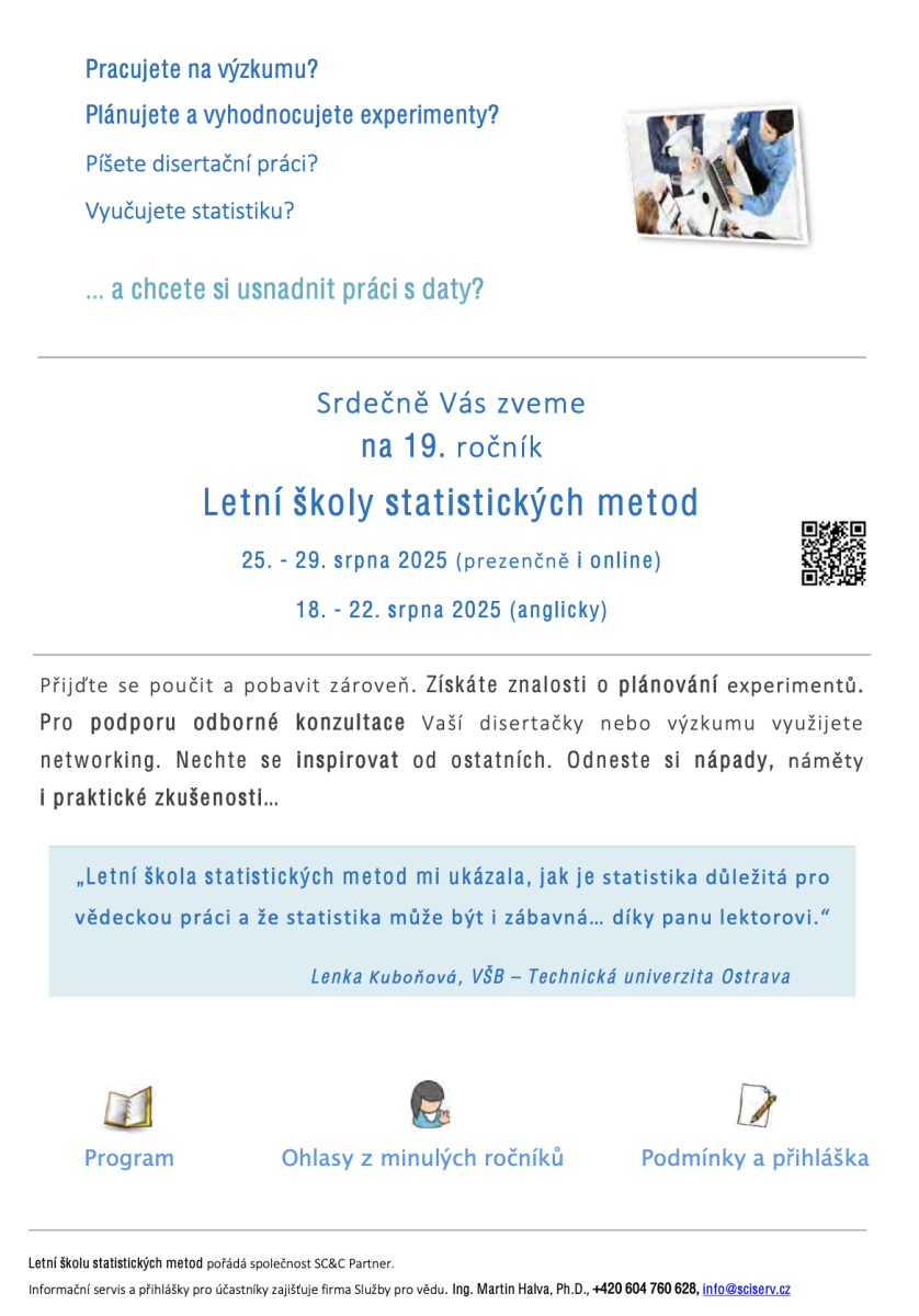 Letná škola štatistických metód