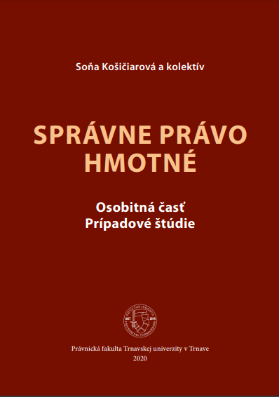 Správne právo hmotné, osobitná časť, prípadové štúdie