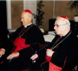 Kardináli Jozef Tomko a Ján Chryzostom Korec v Trnave na Trnavskej univerzite 2004