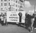 protest za slobodné univerzity (foto Barbora Likavská)
