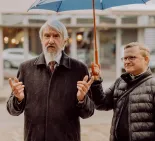 prof. Bohumil Chmelík po inaugurácii rektora R. Bílika (2019) s prorektorom TRUNI prof. Milošom Lichnerom (foto: Barbora Likavská)