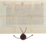 zakladajúca listina Trnavskej univerzity, Trnava University founding document by Peter Pazmany, Peter Pázmaň, Trnava