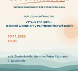 Na slovíčko so psychológom 